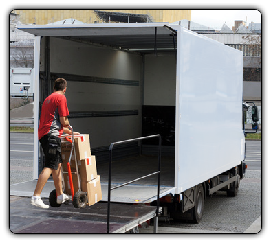 LKW bereit für den Transport